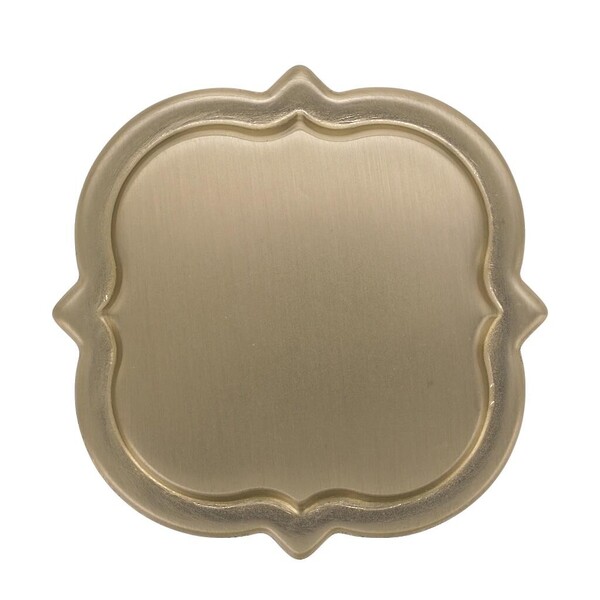 Grace Revitalize 44mm Floral Knob - Golden Champagne