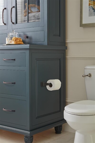 Grace Revitalize 44mm Floral Knob - Oil-Rubbed Bronze