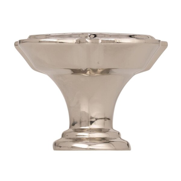 Grace Revitalize Floral Knob 35mm - Polished Nickel