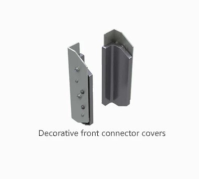 (GREAT VALUE) Di Lusso Garbage Bins System - Width 13-1/2 Inches with Built-in Bin Lid