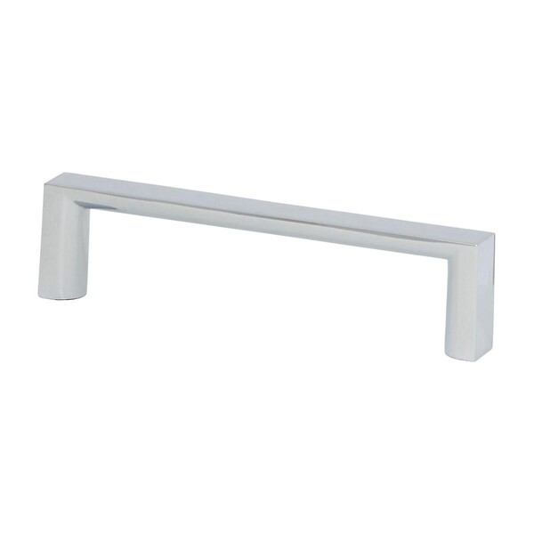 Haliburton 96mm CC Thin Square Pull Polished Chrome