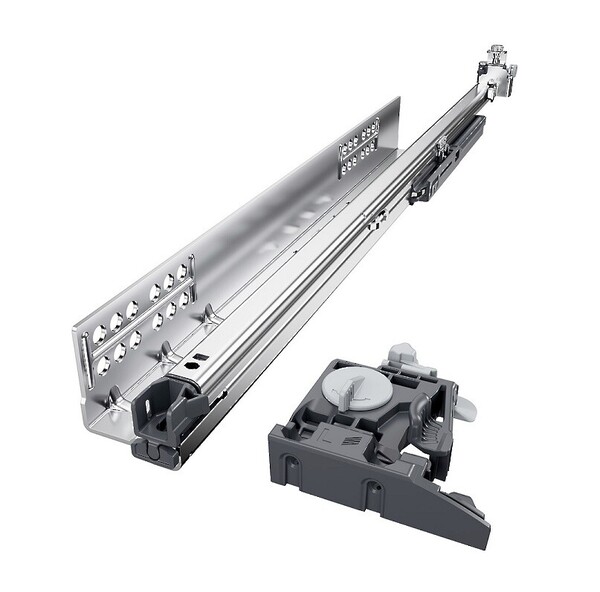 Hettich Quadro V6 5D - 550mm - Soft Close - Left - 30KG