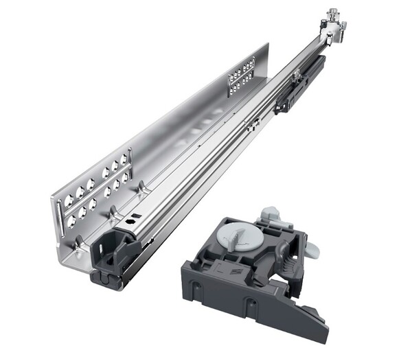 Hettich Quadro v6 5D - 600mm - Soft Close - PAIR - 30 KG