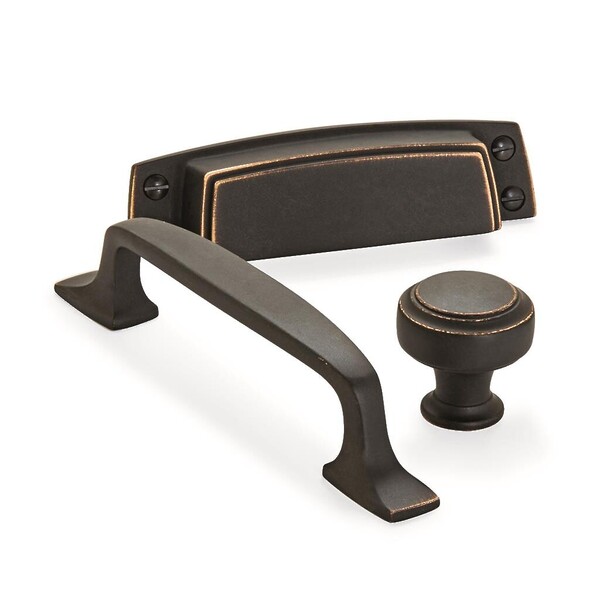 Highland Ridge 1-3/16" Knob - Dark Oiled Bronze