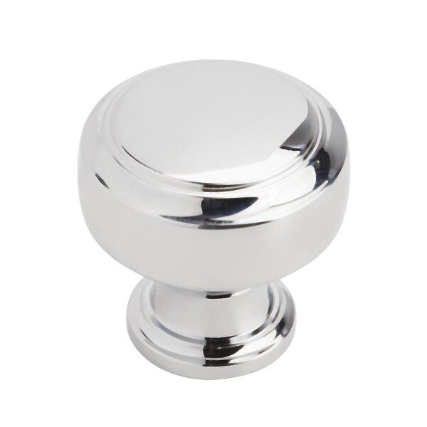Highland Ridge Round Knob Polished Chrome