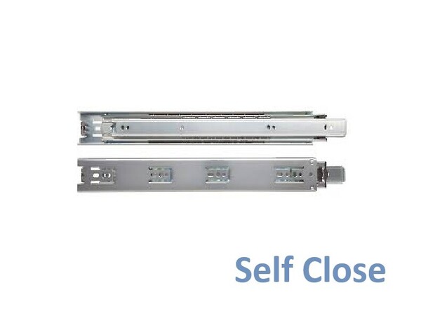 KV - 26" - GS4200 100lbs Full Extension Self-Close Side Mount Slides