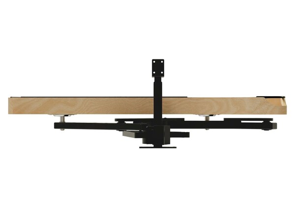 Maple Single-Tier Craftsman Collection Girasolo w/ Soft-Close and Black Accents for 18" Right Opening/Blind Left Corner Cabinet