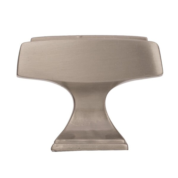 Mulholland 1-1/2" Sq Knob Satin Nickel