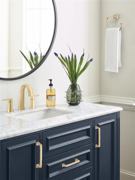 Mulholland Pull 128mm Champagne Bronze