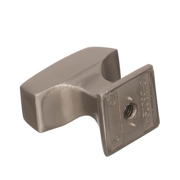 Mullholland 1-1/4" SQ Knob Satin Nickel