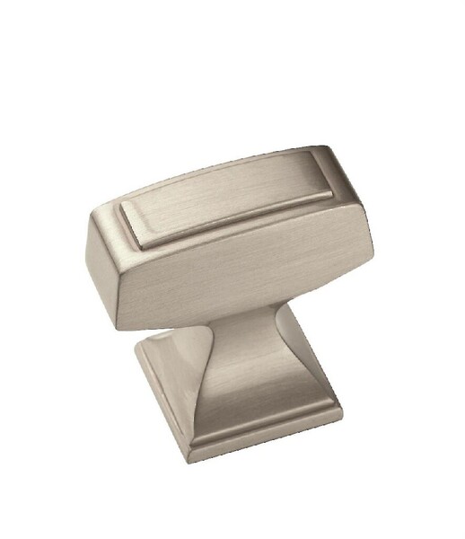 Mullholland 1-1/4" SQ Knob Satin Nickel