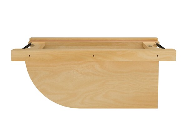 Natural Maple/Black Produce Basket for 18" Base Cabinets