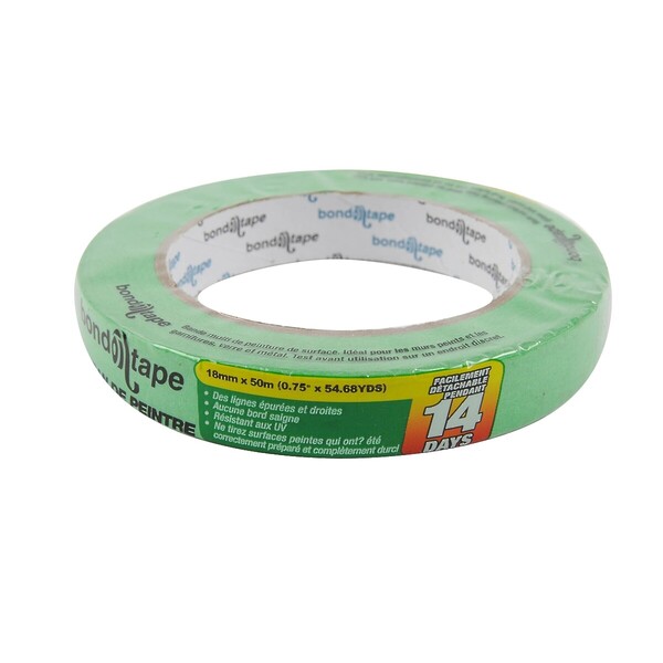 Painters Tape 18mm x 50m Green