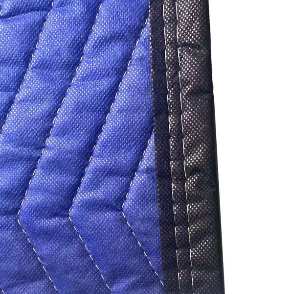 Moving Blanket - 72" x 80", Polyester Cotton Blend, Blue