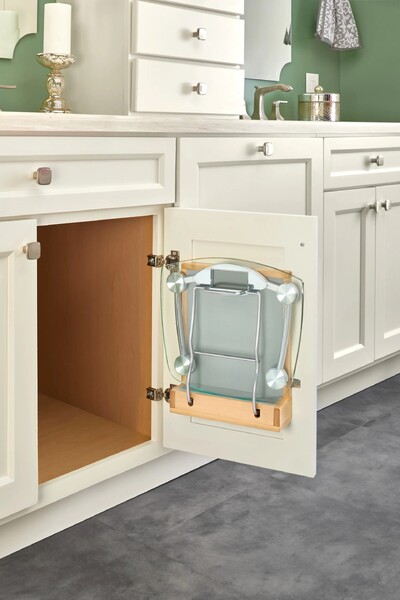 Rev-A-Shelf - 10-1/2" Maple Door Storage Scale Holder