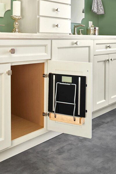 Rev-A-Shelf - 10-1/2" Maple Door Storage Scale Holder