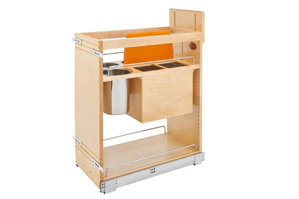 Rev-A-Shelf - 11" Knife/Utensil Base Organizer w/Blumotion 
