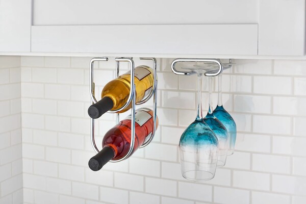 Rev-A-Shelf - 11" Stemware Rack - Chrome