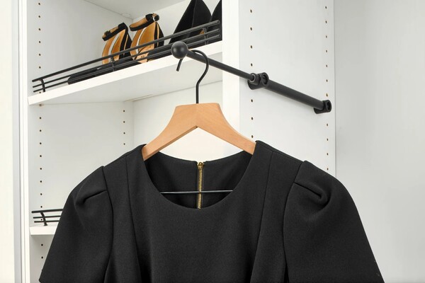Rev-A-Shelf - 12" Oil-Rubbed Bronze Valet Rod Designer