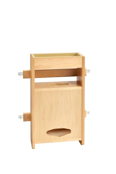 Rev-A-Shelf - 13-1/2" Maple Door Storage Plastic Bag Holder