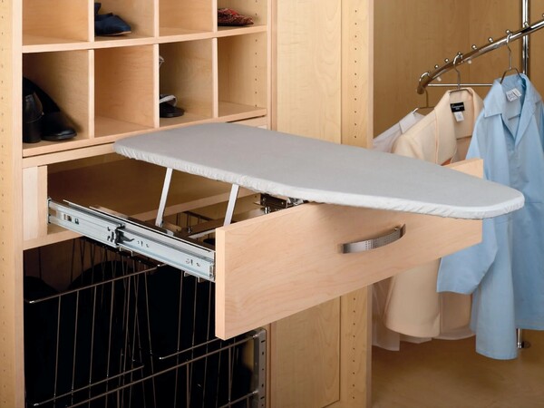 Rev-A-Shelf - 14-1/4" to 21" Drawer Accessories Fold Out Ironing Board (15-7/8" Deep)