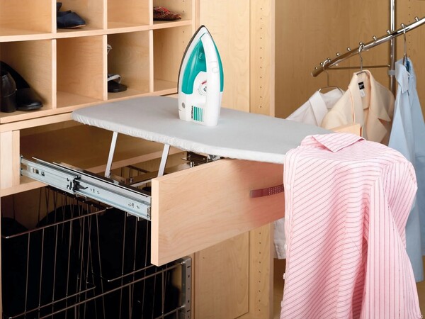 Rev-A-Shelf - 14-1/4" to 21" Drawer Accessories Fold Out Ironing Board (15-7/8" Deep)