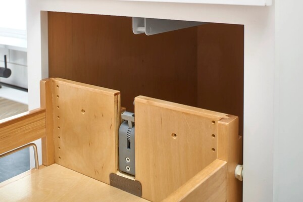 Rev-A-Shelf - 14" x 51" Maple Pullout Wood Tall/Pantry Accessories