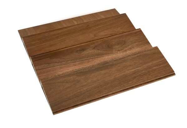 Rev-A-Shelf - 16" Walnut Cut-To-Size Insert Wood Spice Organizer for Drawers