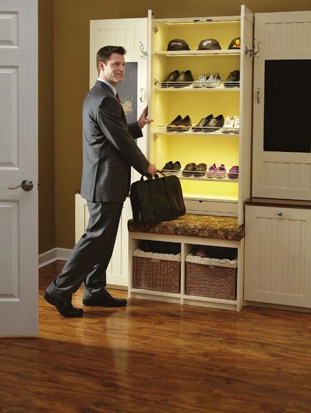 Rev-A-Shelf - 17" Chrome Shoe Organizer Rails - 10 Per Carton