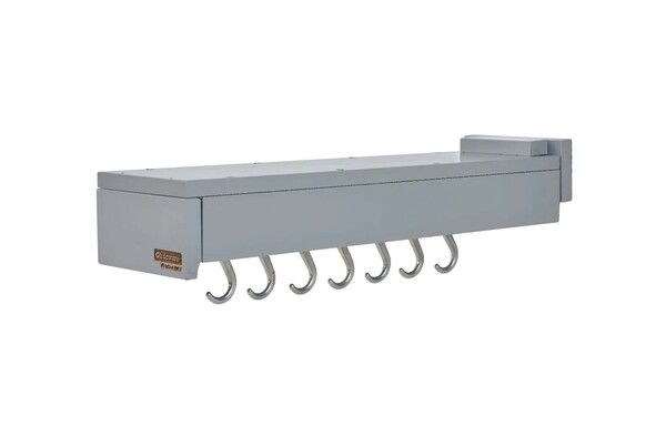 Rev-A-Shelf - 22-3/4" Depth Gray Base Cabinet Pullout Glideware w/Blumotion Soft-Close