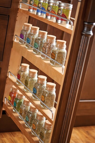 Rev-A-Shelf - 3" Filler Pullout Organizer with Blumotion Soft-Close