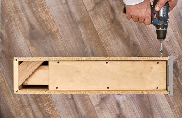 Rev-A-Shelf - 3" Natural Maple Base Organizer w/BLUMOTION 
