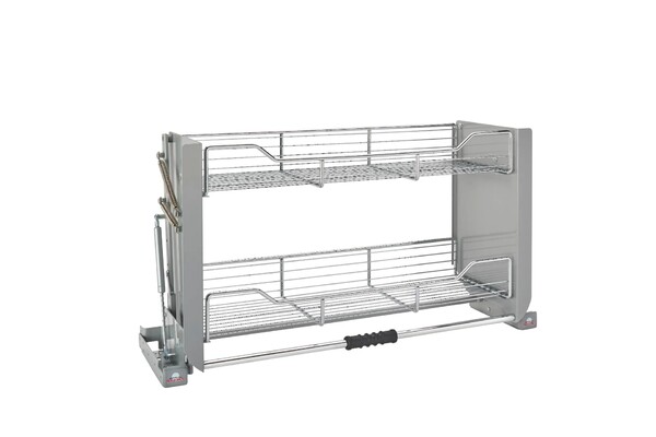 Rev-A-Shelf - 34" Cabinet Pull-Down Shelving System Wall Accessories