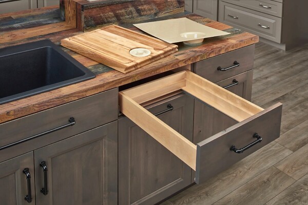 Rev A Shelf Frameless Cut-out Board Drawer