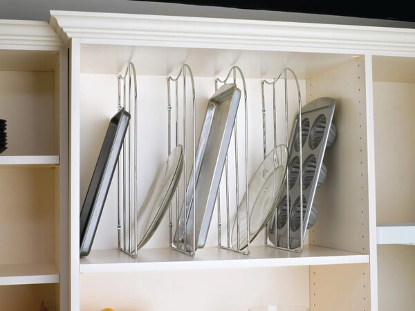 Rev-A-Shelf - LD-597 - Chrome Tray Divider 12 inch High