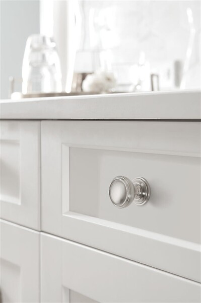 Revitalize 1-1/4" Dia Knob Satin Nickel