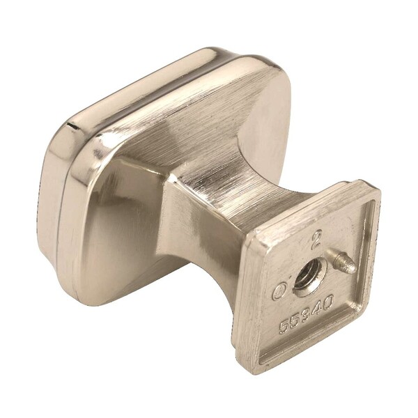 Revitalize 1-1/4" Square Knob - Polished Nickel