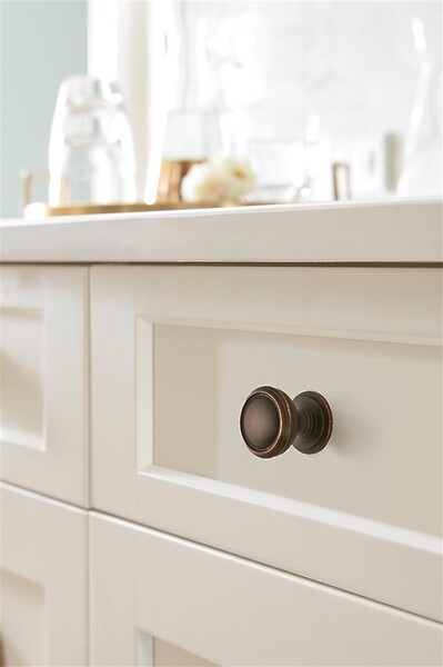 Revitalize - Knob 1-1/4" Dia Knob Oil-Rubbed Bronze