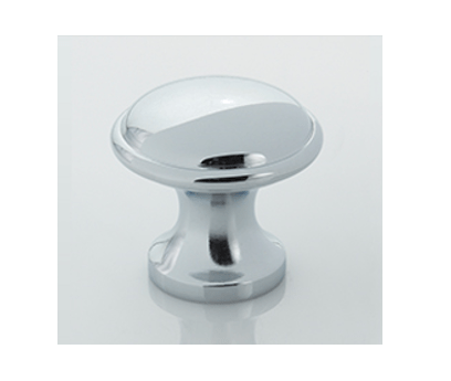 S-100-PC Knob 1-3/8" Dia Knob Polished Chrome