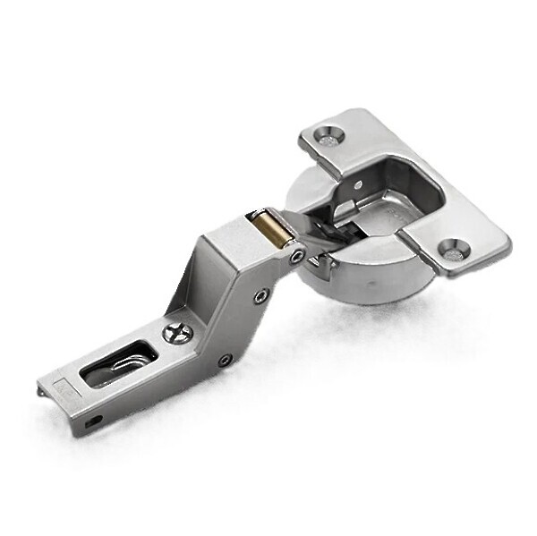 Salice N Series 94Â° Inset Overlay Soft-Close Hinge for Doors Up To 1-1/2" Thick, Screw-On