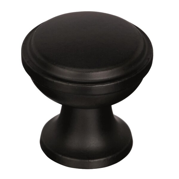 Westerly - Knob 1-3/16" Dia Knob Black Bronze