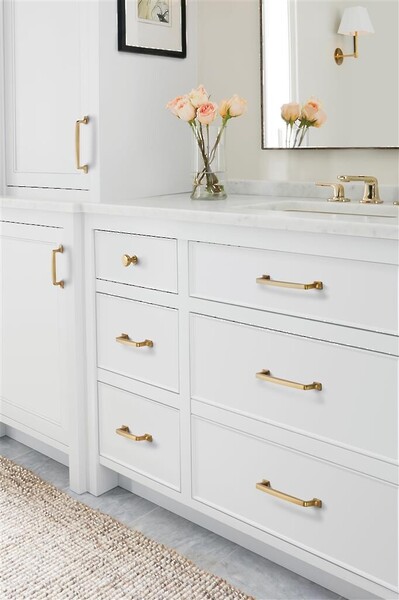Westerly - Pull 76mm CC Golden Champagne